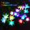 Solar Outdoor Path Lights - Waterproof Lily Design, 2 Pack 2