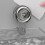 Glacier Pattern Suction Shelf – Gray, Fan Style, No-Drill 2