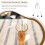 Alkohol-Hydrometer und Thermometer aus Glas 2