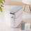 8L Slim Trash Can with Pop-Up Lid, Gray 3