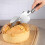 Roue à pizza en acier inoxydable, 27,8 cm 2