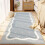 Soft bedroom rug flocking non-slip large size 4