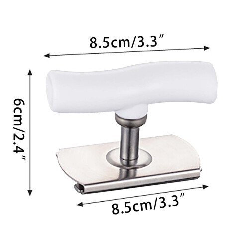 Arthritis Jar Opener Adjustable Grip White 2