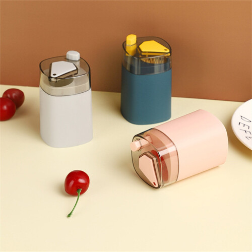 Toothpick Holder Dispenser Pop-Up Kitchen Storage Box 2