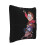 Housse de coussin décorative effet lin 50 x 50 cm 2
