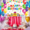 Rainbow Happy Birthday Backdrop Banner 5x3 ft 4