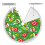 Saia para árvore de Natal de 122 cm (48 polegadas) em poliéster para decoração natalina. 4