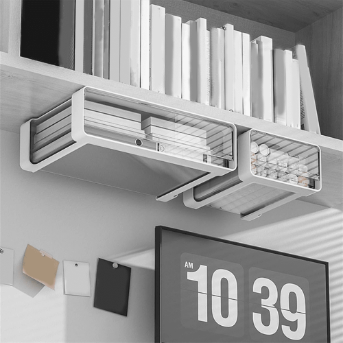Papptellerhalter, Kunststoff-Unterbauorganizer 2