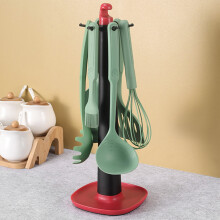 Washranp Kitchen Utensil Holder Stainless Steel Rotating