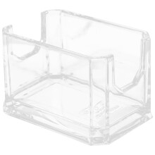 Boîte de rangement pour sachets de thé en acrylique à 2 compartiments