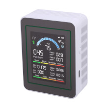 MT13 Weiß 10-in-1 HCHO-Messgerät 9x7x3,5 cm 2000 mAh