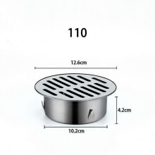 304 Stainless Steel Floor Drain Cover Round 110mm