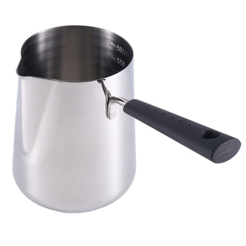 Pot à beurre en acier inoxydable de 1000 ml avec poignée