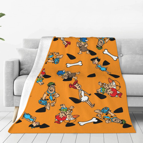 Λούτρινη κουβέρτα Flintstones 50x60 ίντσες