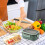Boîte à bento ZKCCNUK compatible micro-ondes avec compartiment 4