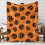 AURIGATE Halloween-flanellpledd med flaggermustrykk 3