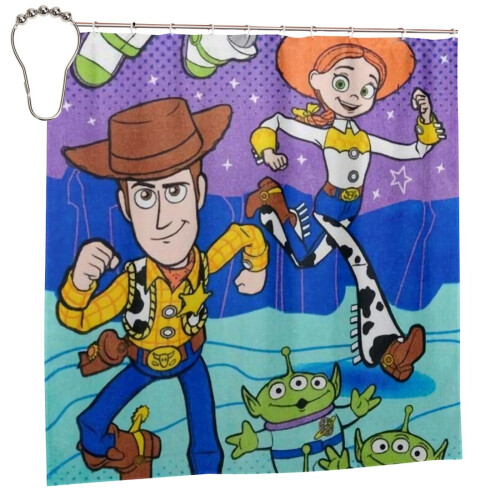 Toy Story bruseforhæng 72x72 tommer polyester vandtæt 1