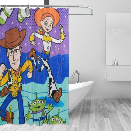 Toy Story bruseforhæng 72x72 tommer polyester vandtæt 2