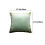 Green Chenille Sofa Pillow 45x45x10cm Decorative Cushion (1 3