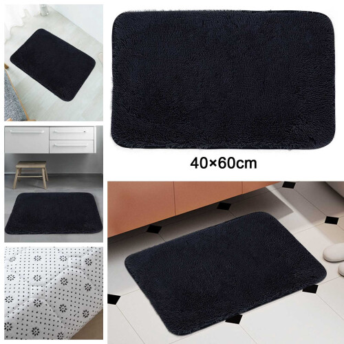 Welcome doormat black 40x60 cm 1