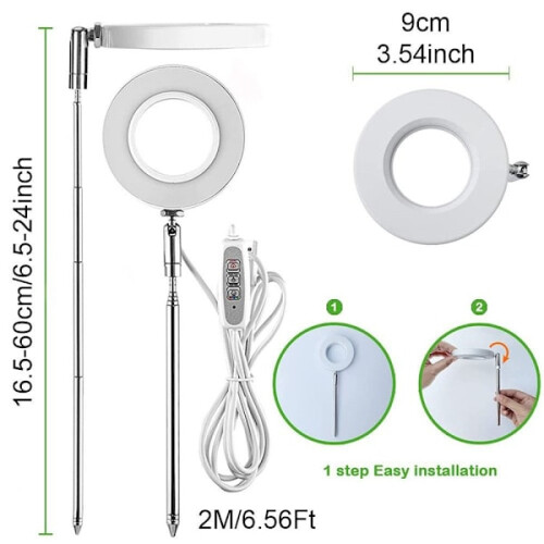 Lampe de croissance LED pour plantes (2 pièces) 1