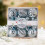 Christmas Ball Ornaments Light Blue Silver 18 pcs 3