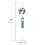 Christmas ornament wrought iron wind chime 1 piece 3