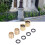 Brass Hose Adapter Set 3/4 inch 2 pairs 5