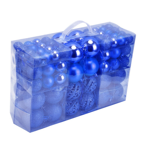 Christmas ball ornaments blue 100pcs 1