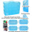Plastic Storage Box 3-Tier Stackable with 30 Compartments 5