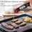Digitale vleesthermometer met directe aflezing, IPX7 waterdicht. 2
