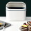 Mini Trash Can with Lid 4L Compact Garbage Bin 4