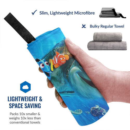 Finding Nemo microvezel badhanddoek 27,5" x 55" 1