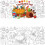 Jättestor höstmålarposter 76 x 180 cm 4