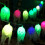 YiFudd Halloween string lights white skull 10 LED 5