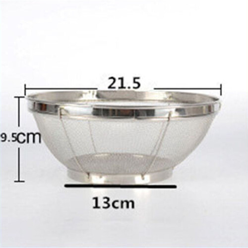 Fine Mesh Metal Pasta Strainer 12.5 cm 2