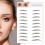 Eyebrow Stickers European Style Water Transfer 12 Sheets 5