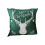 Housses de coussin de Noël 45 x 45 cm en lin doux 2