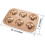 6-Cavity Mini Donut Pan Non-Stick Carbon Steel 2