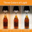 Lampe sans fil pour bouteille de vin LED à commande tactile 3 couleurs 3