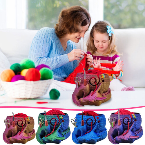 Bewaarpot met deksel voor wollen weefsels 2