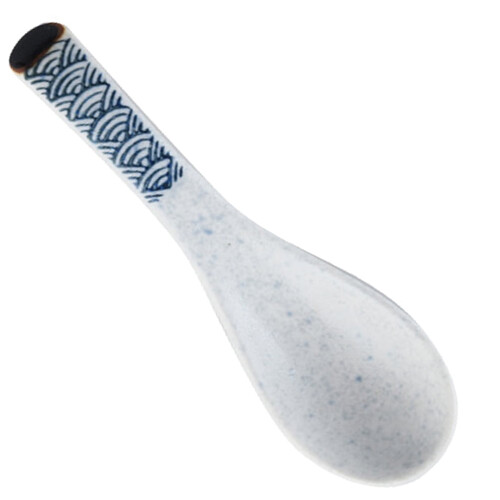 4-Piece Ceramic Soup Spoon Set 1