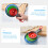 Kitchen Filtering Funnel Telescoping Foldable Rubber 3 Pcs 4