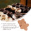 Cupcake Liners Khaki Baking Paper Cups 200pcs 4
