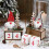 2 décorations de calendrier de l'Avent en bois 4