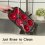 Siliconen muffinvorm met metalen frame, 6 cupjes, rood 2