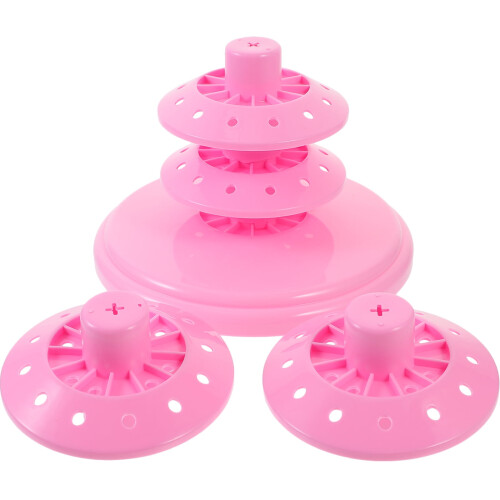 Soporte expositor rosa de PP para piruletas 2