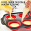 Siliconen muffinvorm met metalen frame, 6 cupjes, rood 3