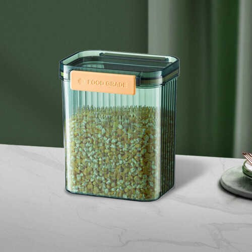 Retro-Küchenvorratsglas, luftdicht, 1300 ml 1