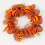 Couronne de citrouilles d'Halloween en maille décorative 2